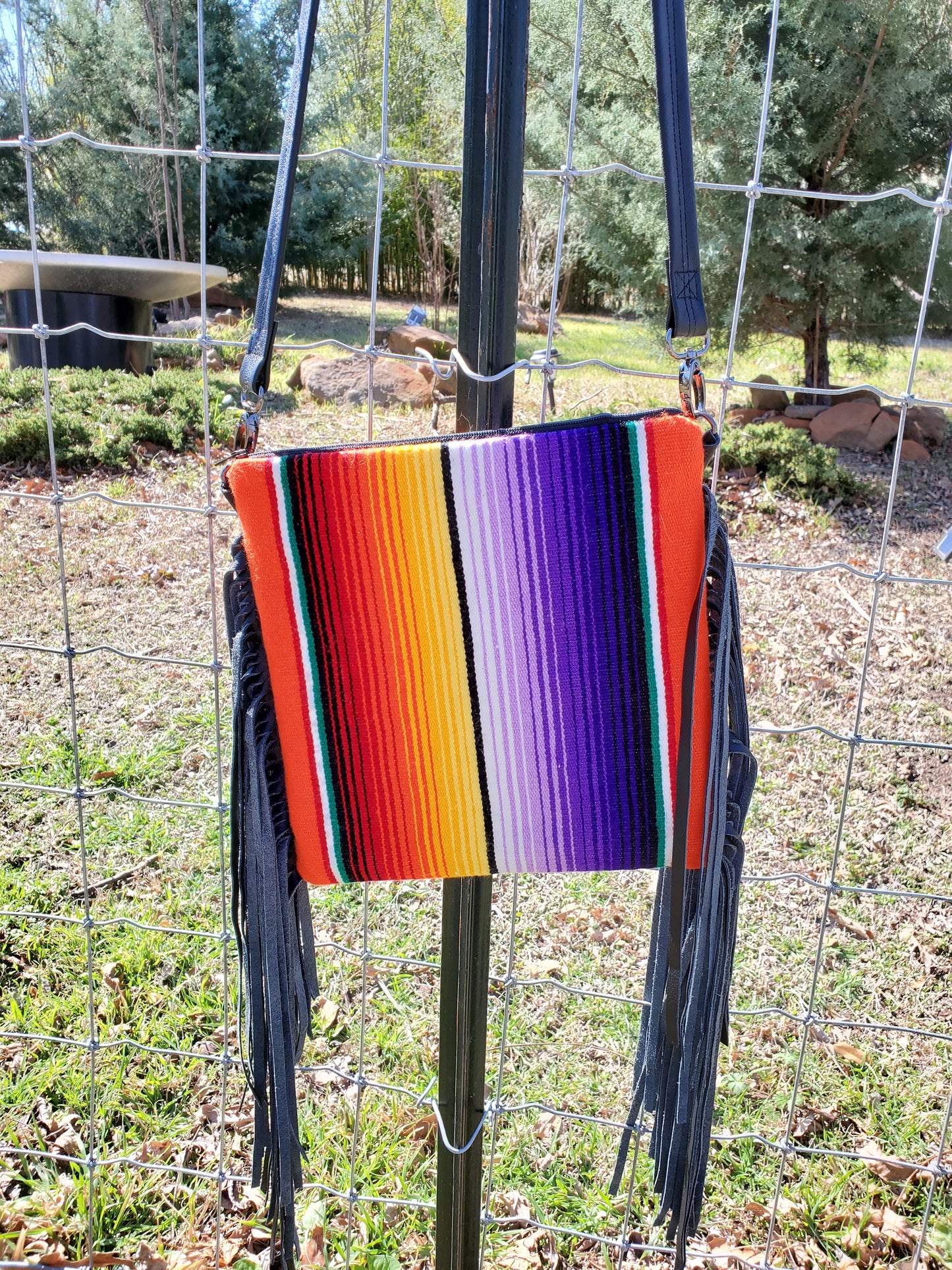 Serape Blanket Crossbody