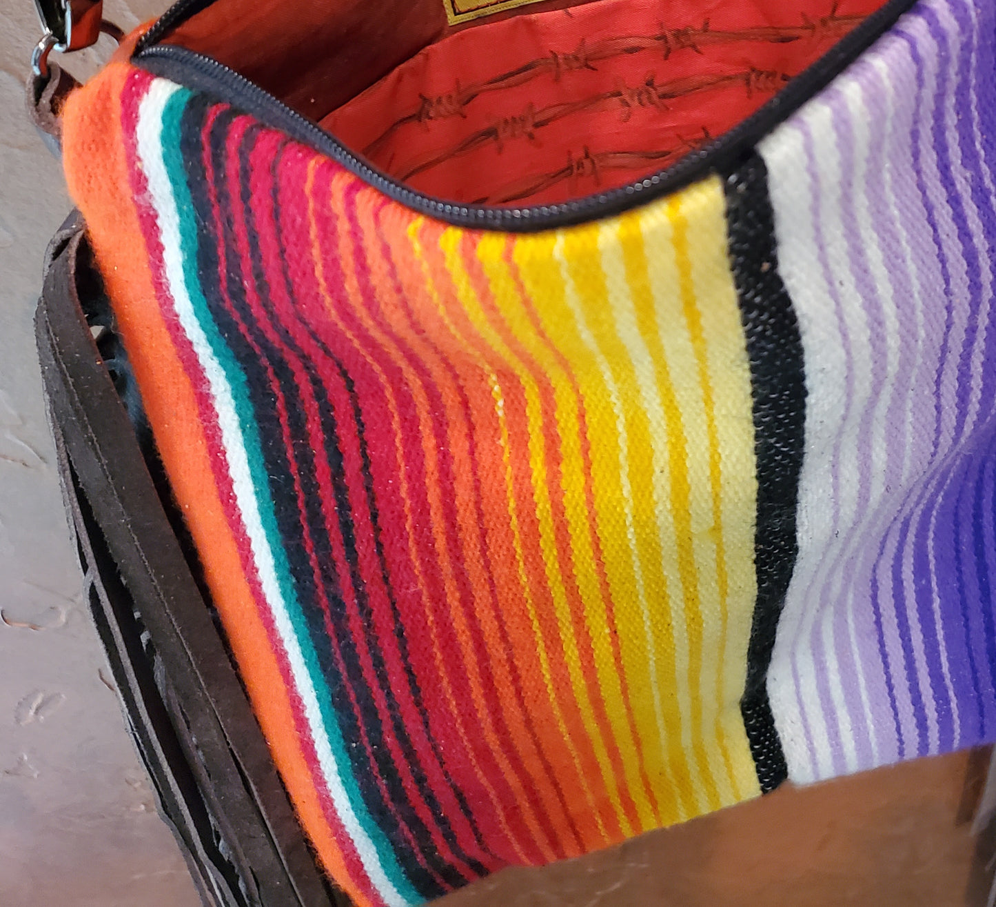 Serape Blanket Crossbody