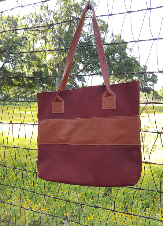 Large Leather Tote