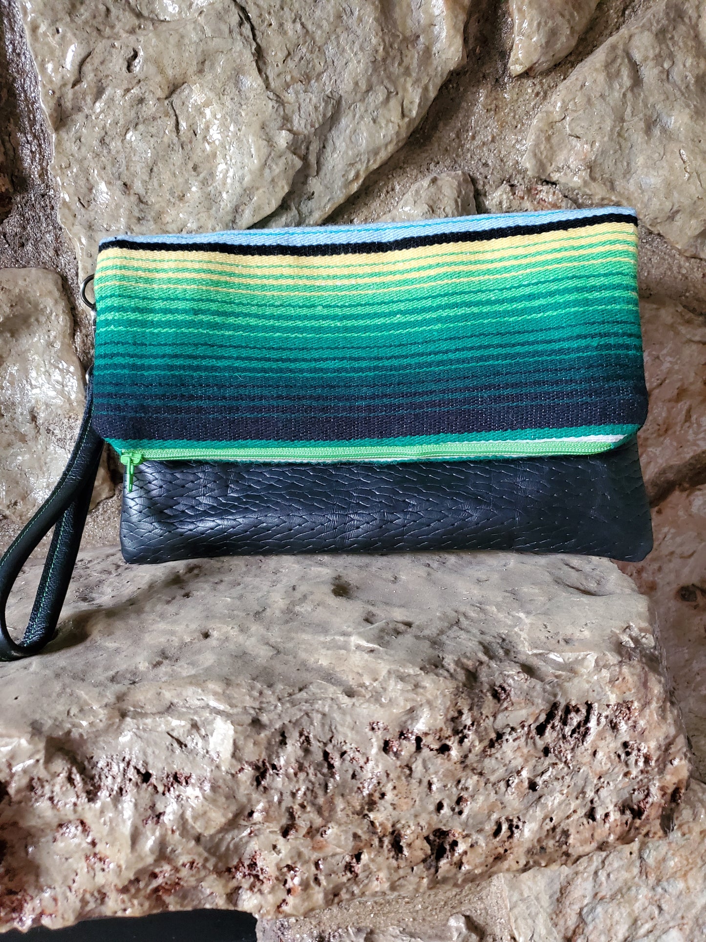 Serape Fold-over Clutch