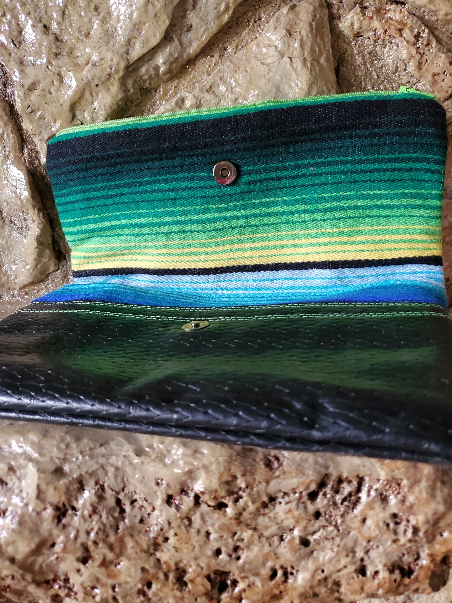 Serape Fold-over Clutch