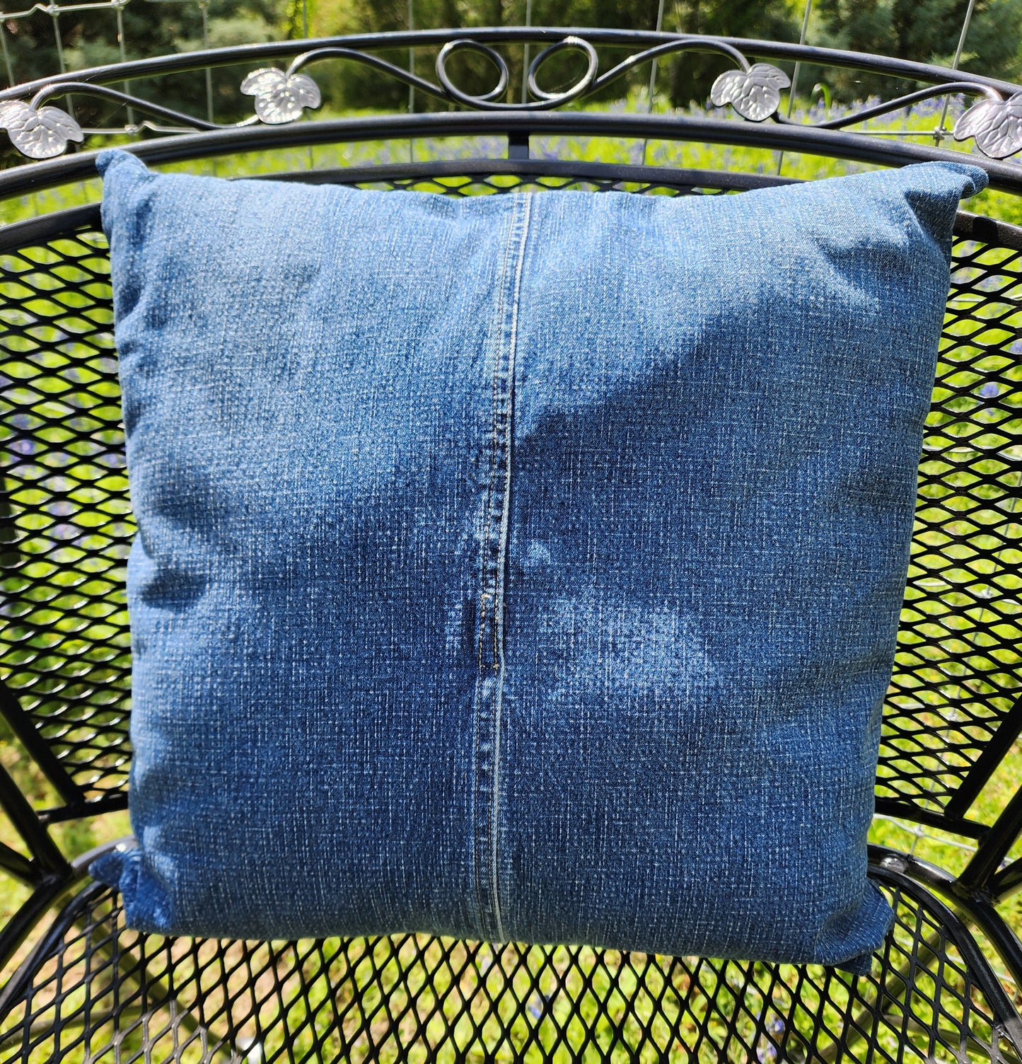 Denim Pillow