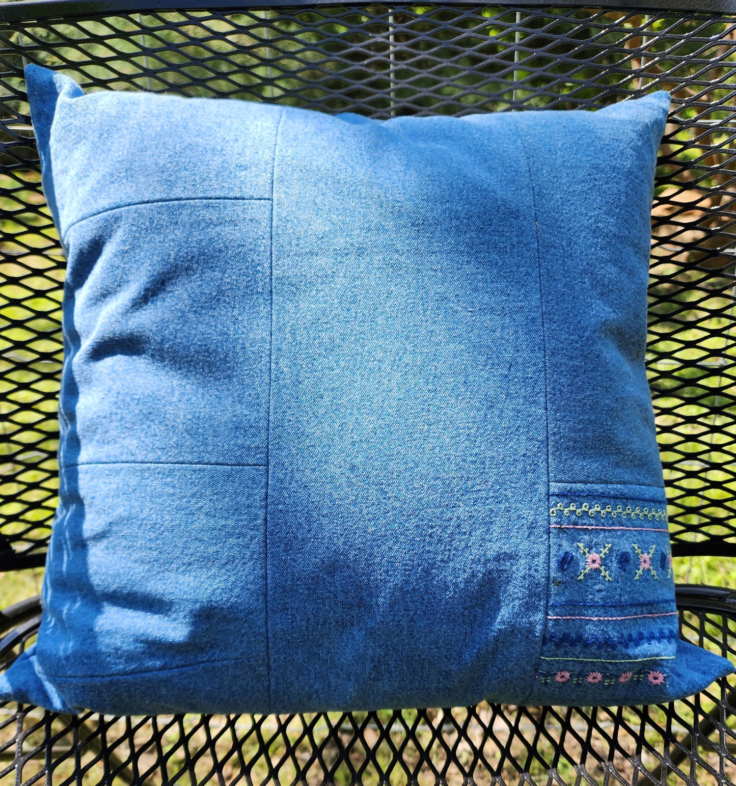 Denim Pillow