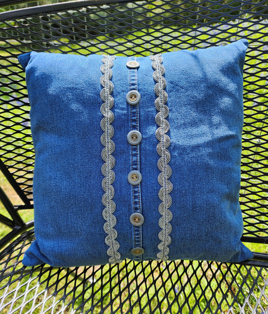 Denim Pillow