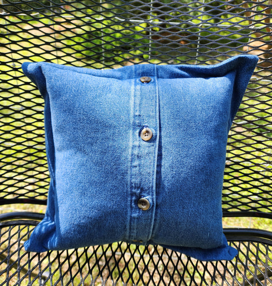 Denim Pillow